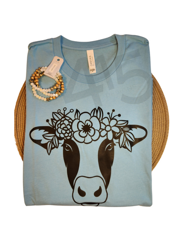 FLORAL COW