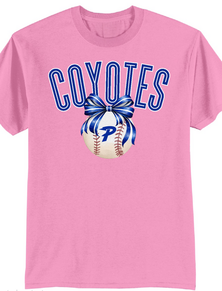 COYOTE BASEBALL BOW TSHIRT
