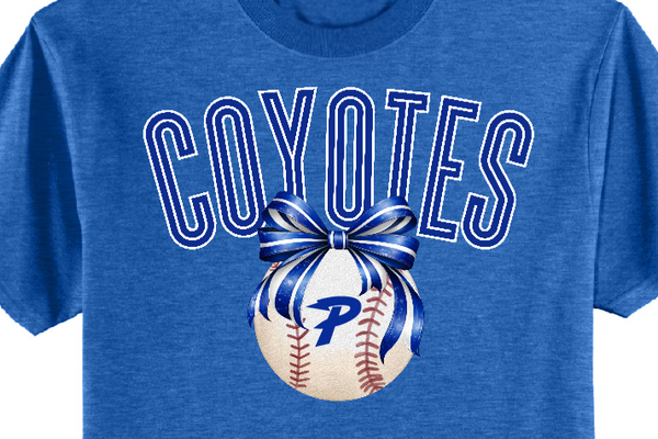 COYOTE BASEBALL BOW TSHIRT